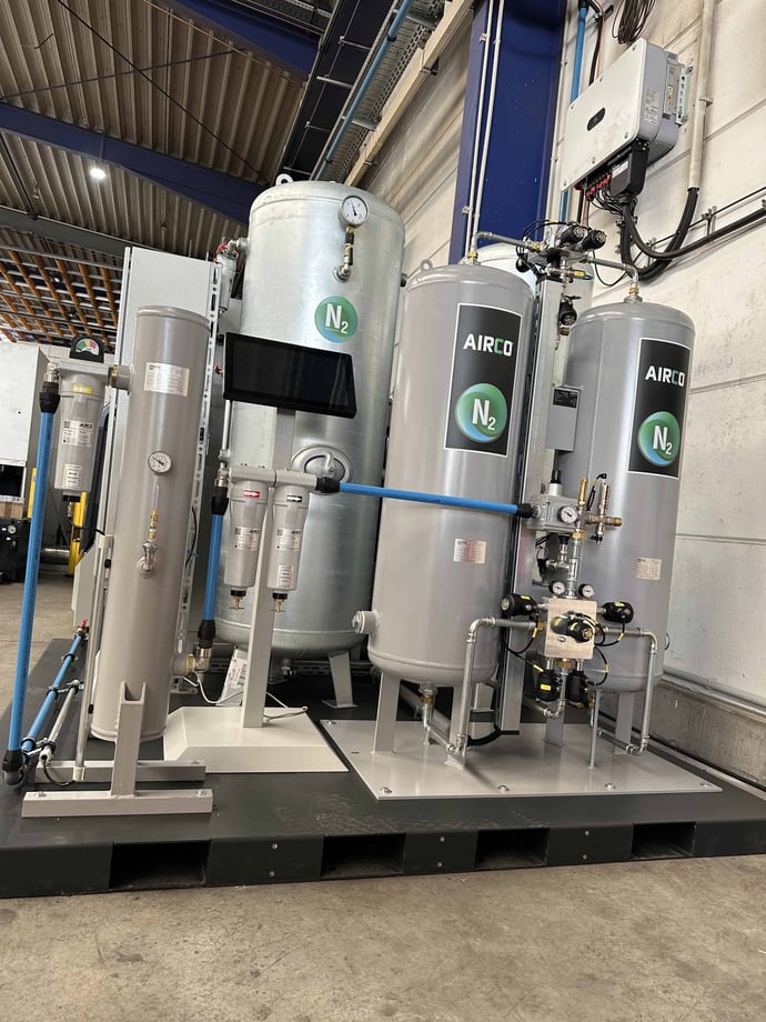 SHS produziert eigenen Stickstoff mit Sonnenenergie dank Technologie von Airco